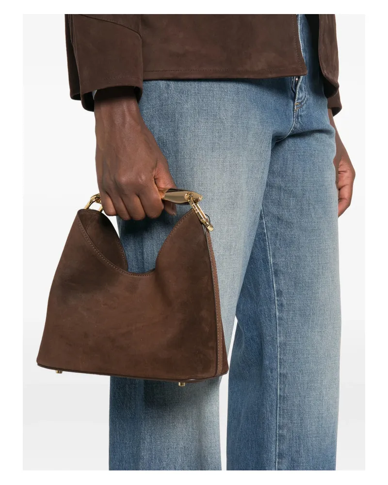 Elleme Boomeran Shoulder Bag — Brown Brown