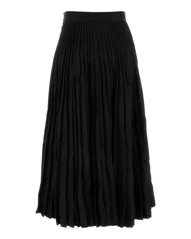Balenciaga Women's Black Wool Skirt Exterior: Gonne Black