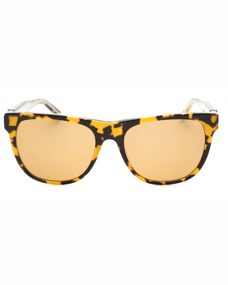 Guess Men's Gu00075 Sunglasses Brown Brown