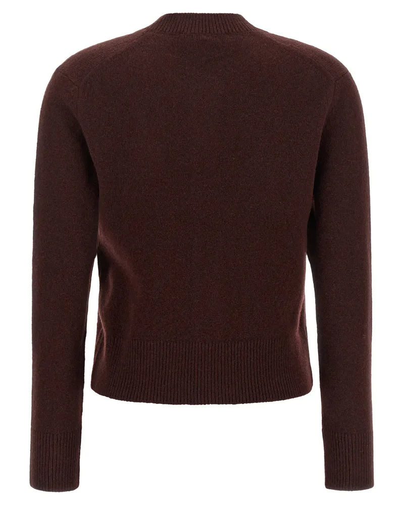 Kitsuné Baby Fox Cardigan — Brown Brown