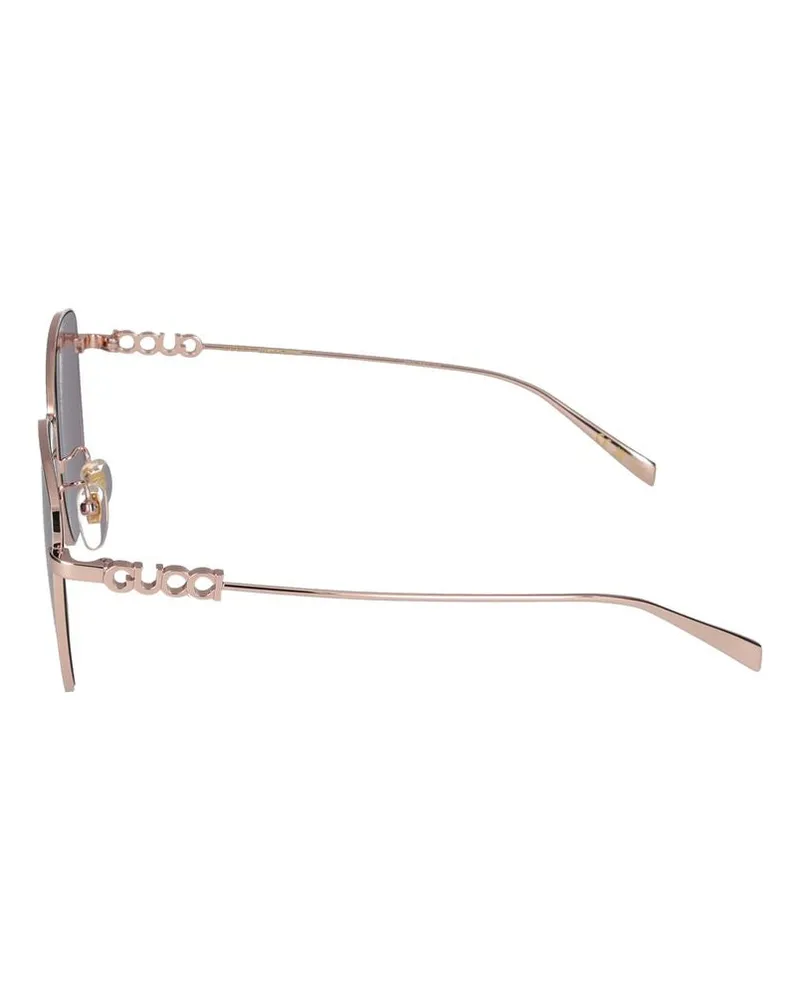 Gucci Women's Sunglasses Gg1805sa 003 Gold Violet 15-145 Metal Gold