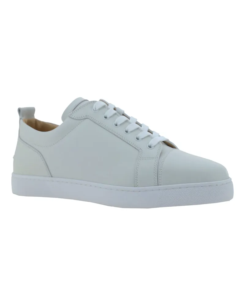 Christian Louboutin Men's Louis Junior Flat Sneakers White White
