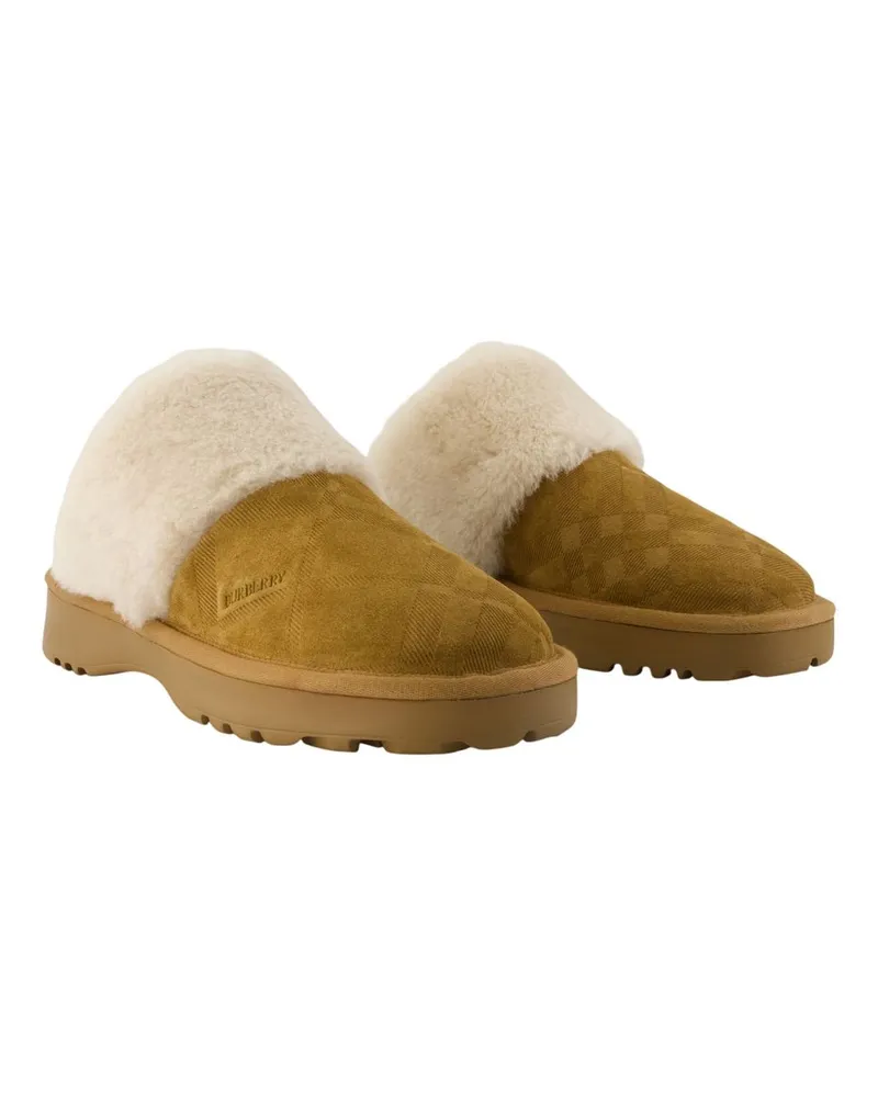 Burberry Lf Flint Slipper — Multicolor 