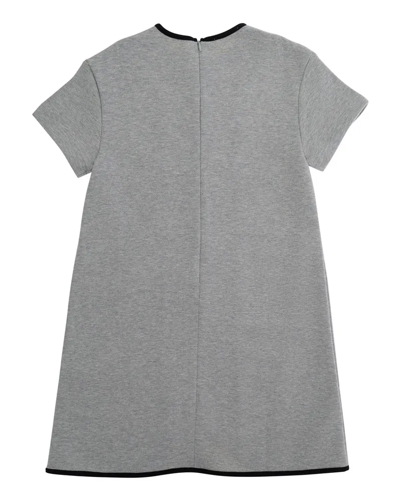 Marni Girls' Dress Cotton Grey Gray