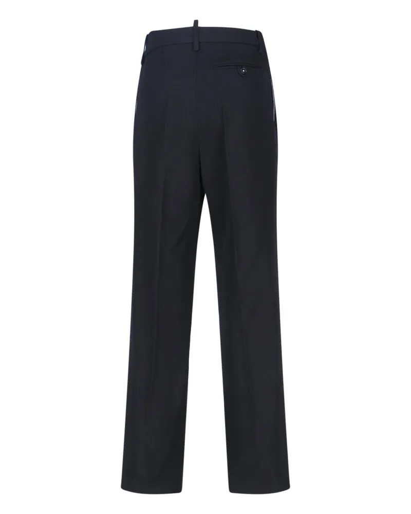 Victoria Beckham Women's Trousers Black Virgin Wool Black