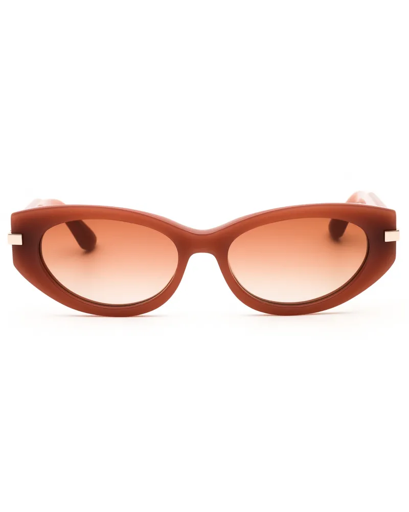 Calvin Klein Women's Ck25502sn Sunglasses One Color Terracotta