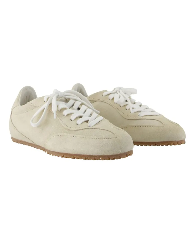 Axel Arigato Women's Daze Sneakers -  Leather Beige Calfskin Shoes Beige