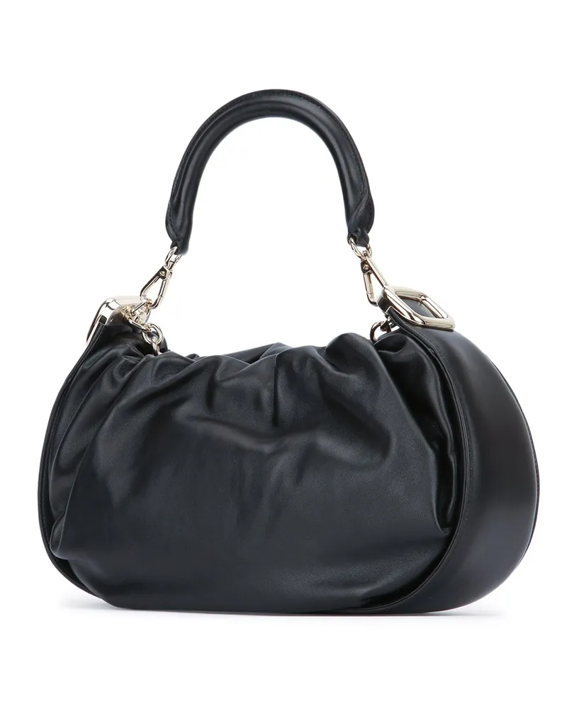 Roger Vivier Women's Viv Choc Royale Hobo Medium Nero Borse A Mano Black