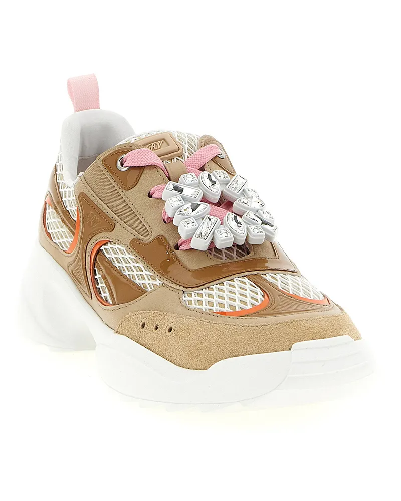 Roger Vivier Viv Sneaker — Tan Tan
