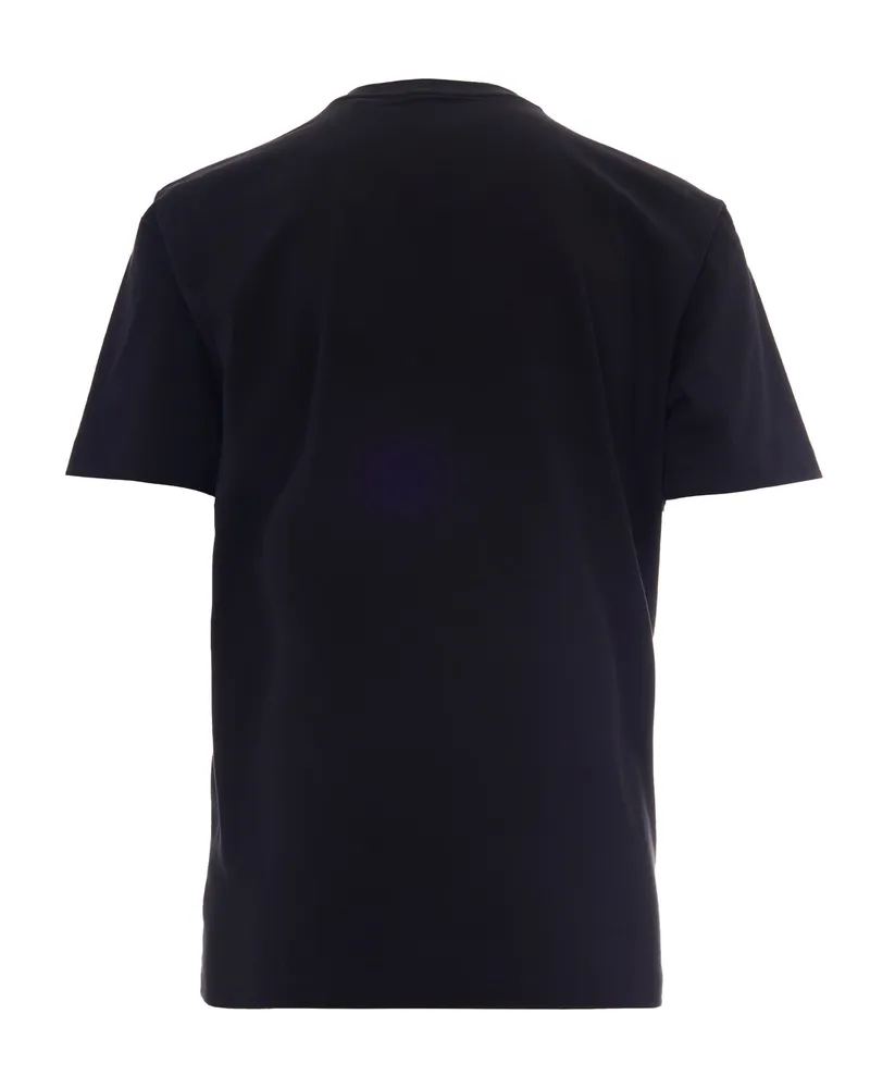 adidas Y-3 Logo Cotton T-Shirt — Black Black
