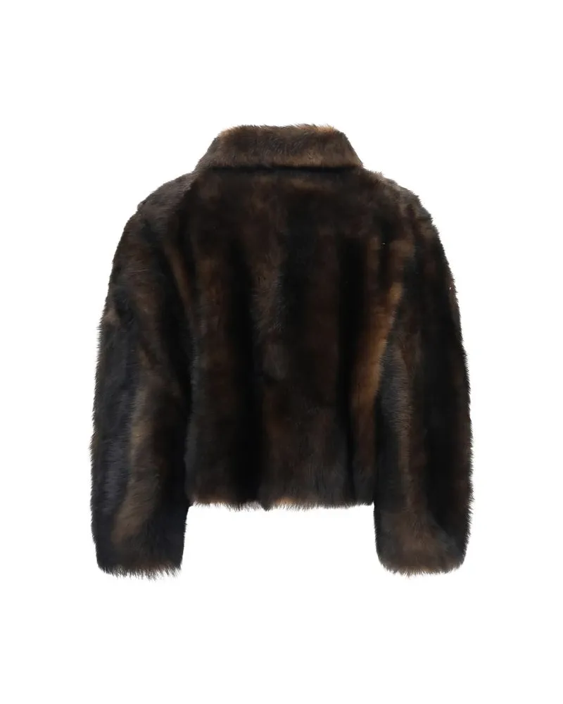 Brunello Cucinelli Shearling Jacket — Brown Brown