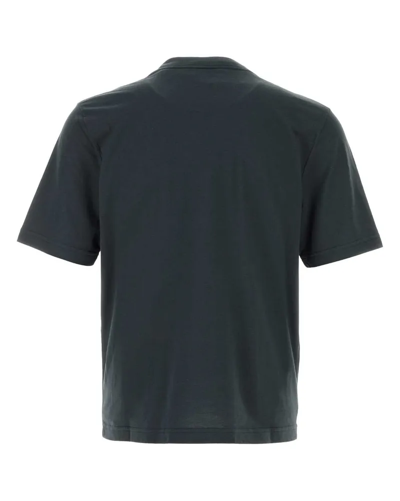 Gucci Logo-Print Jersey T-Shirt — Gray Gray