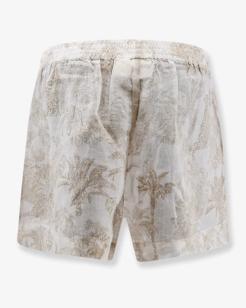 MC2 Saint Barth Women Shorts Maeve Ramie Beige Beige