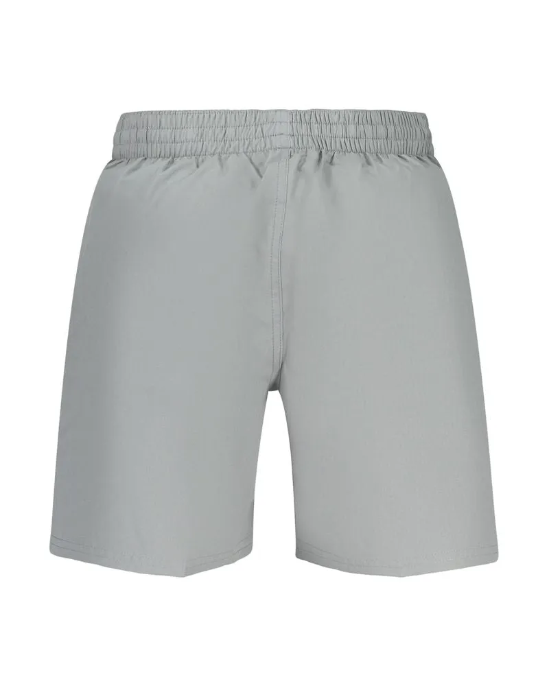 Nike Elastic Waist with Adjustable Drawstring Swim Shorts — Gray Gray