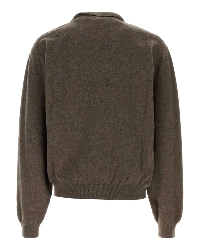 Magliano Men's Brown Cashmere Blend Sweater Md87_76 Exterior: Nylon Wool Maglieria Brown