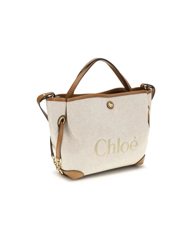 Chloé Women's Beige Fabric Handbag Bag Beige