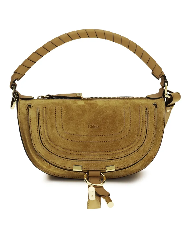 Chloé Marcie Shoulder Bag — Orange Orange