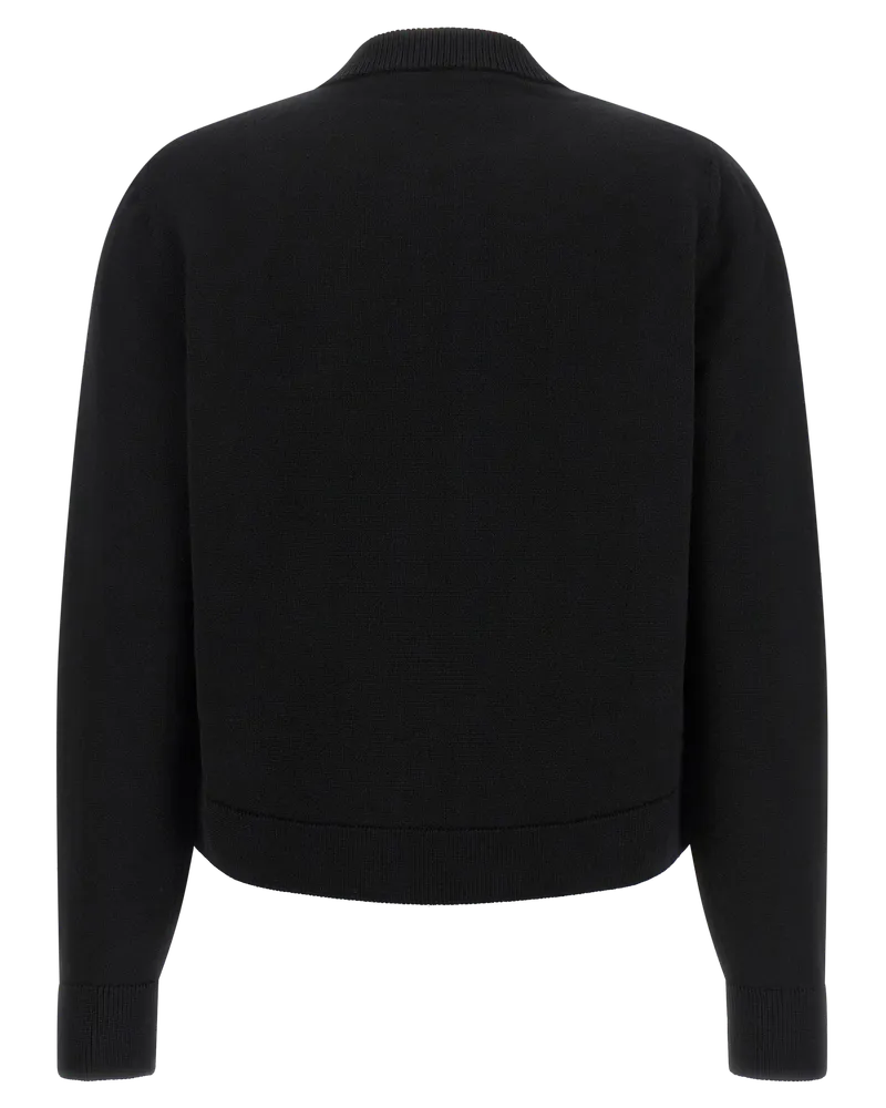 Moncler Quilted Hybrid Down Jacket — Black Black