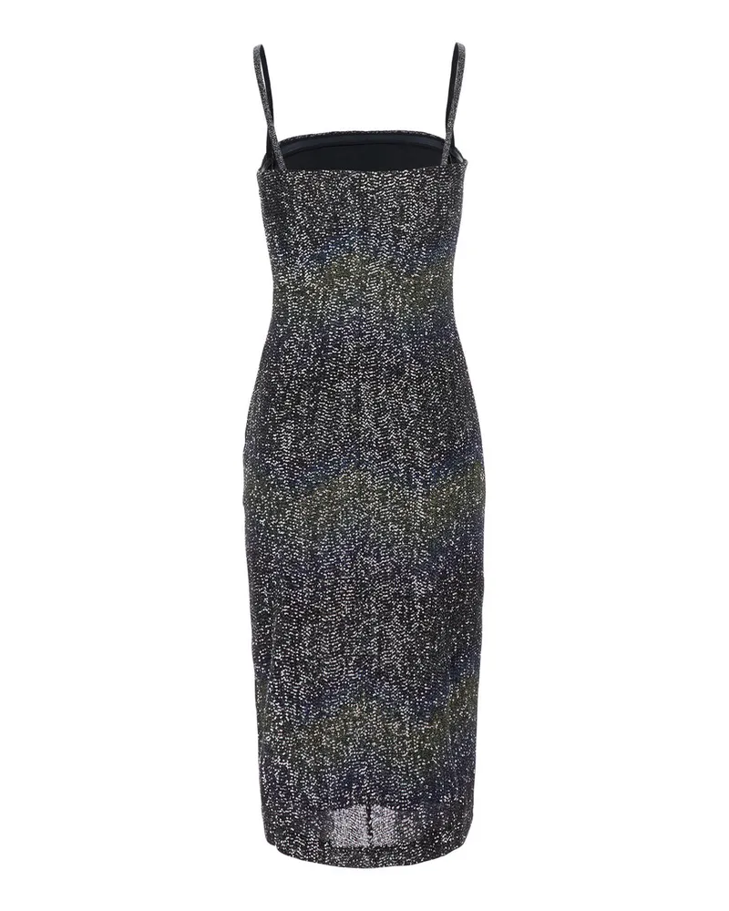 Missoni Women's Midi Dress Zigzag Sequin Multicolour Polyamide Multicolor