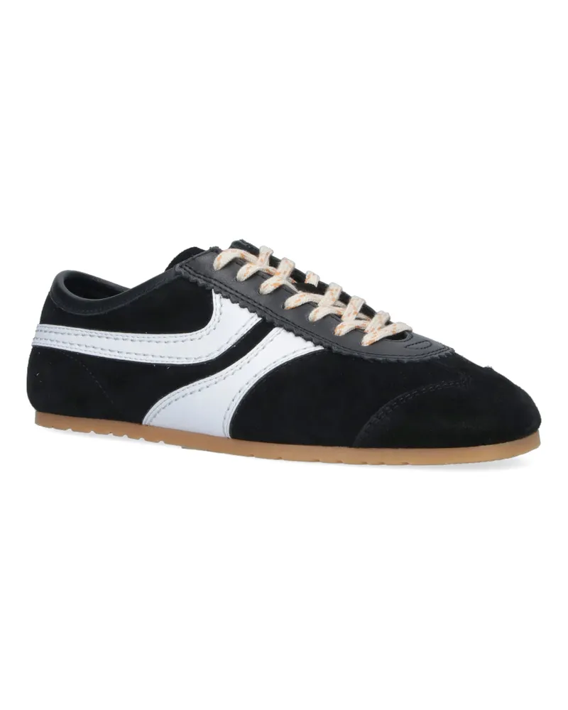 Dries van Noten Women's Sneakers Black Upper: Calf Leather Black