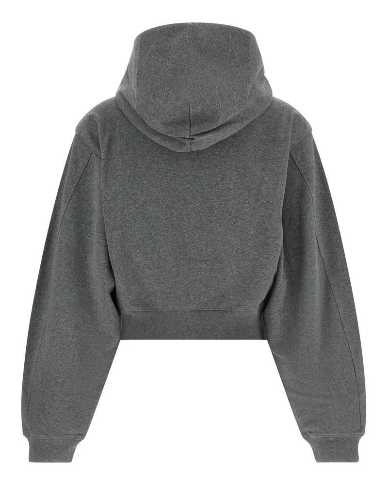 Alexander Wang Women's Gray Cotton Sweatshirt Clothing Gray