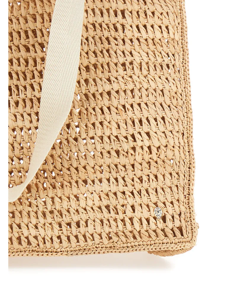 Helen Kaminski Women's Handbag Anika Raffia Beige Handbags Hand Bags Beige