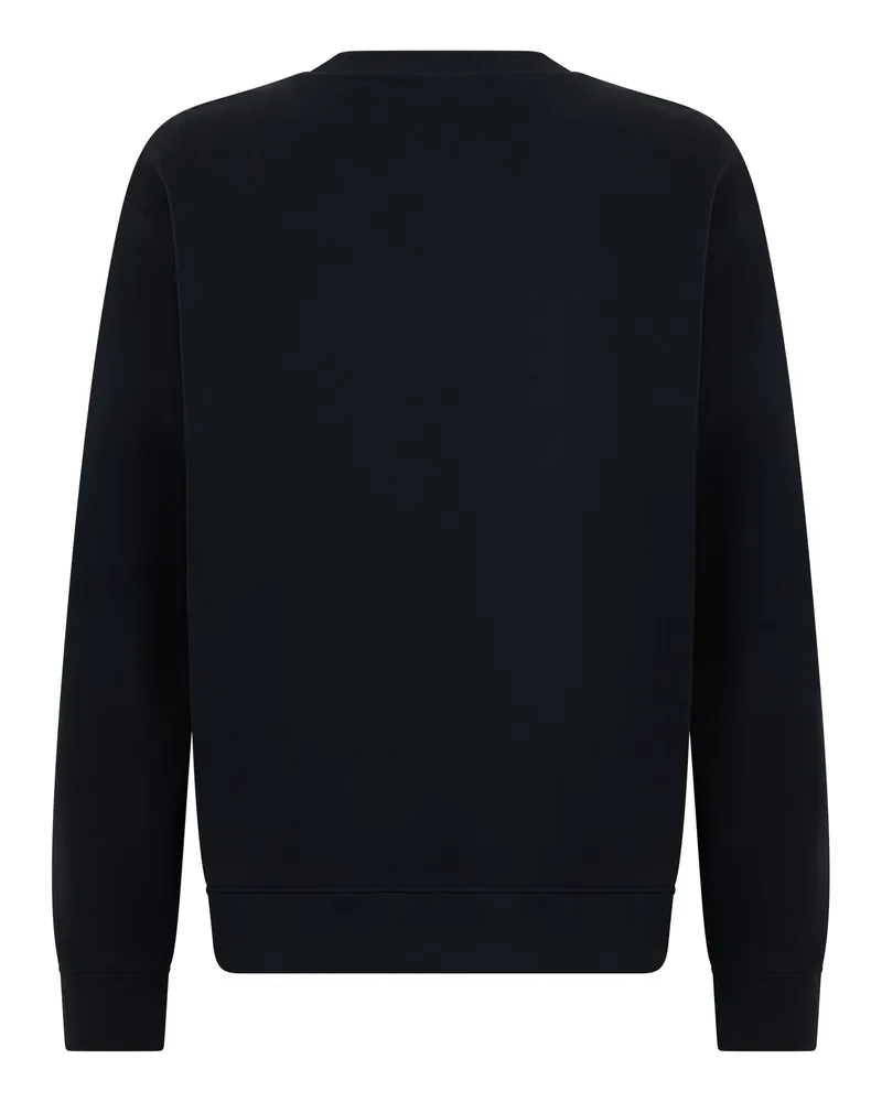 New Balance Men's Crewneck Sweatshirt Black Cotton Sweatshirts Sweater Black
