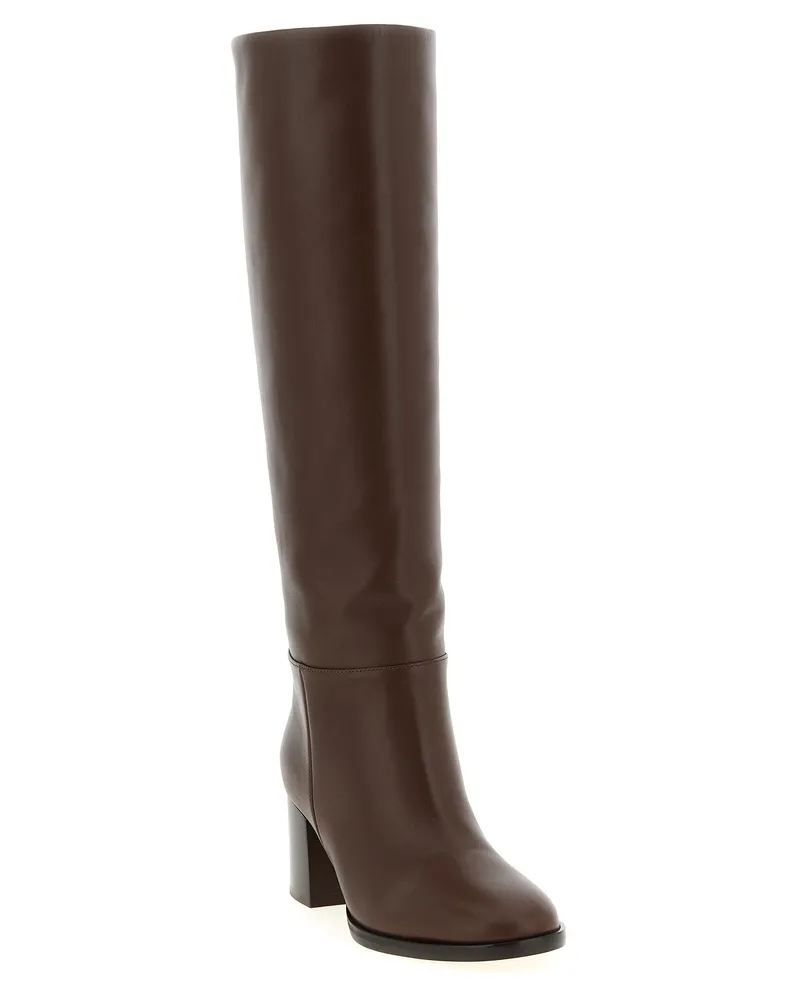 Gianvito Rossi Santiago Boot — Brown Brown