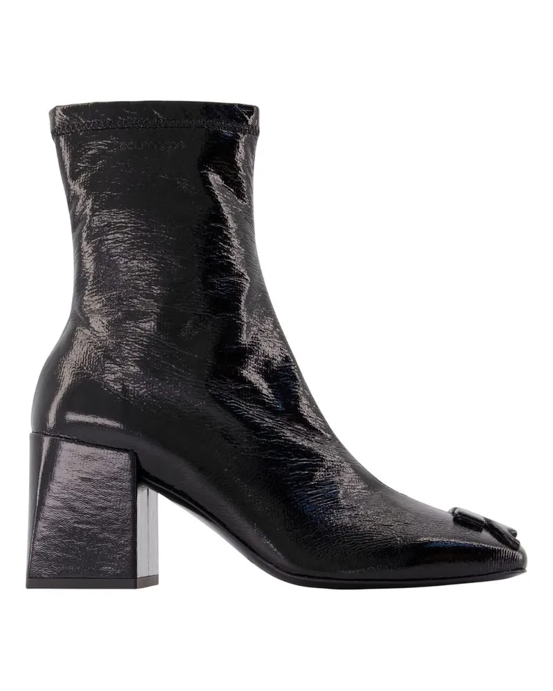 Courrèges Women's Reedition Boot Black Synthetic Heels Black