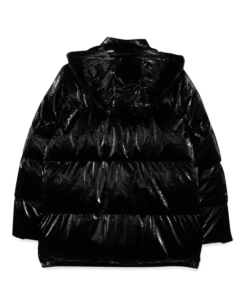 Michael Kors Hooded Down Insulation Down Jacket — Black Black