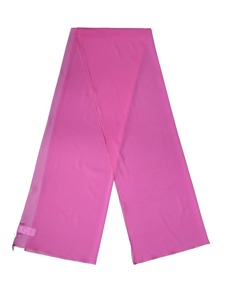 Dolce & Gabbana Pink Silk Neck Wrap Shawl Women Stole 200cm X 64cm Scarf Elastane Pink