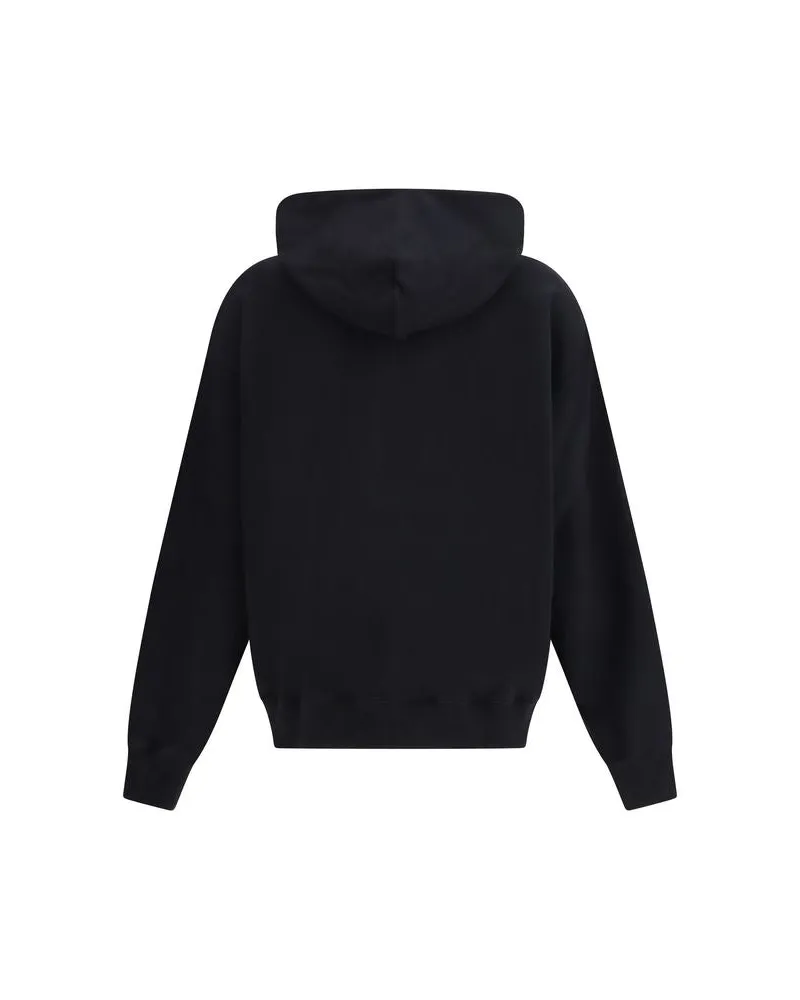 OFF-WHITE Men Black Cotton Sweatshirt Clothing Black