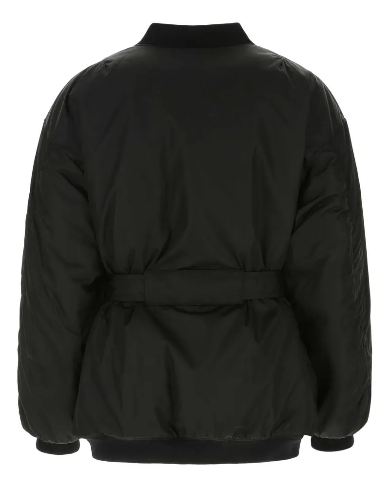 Prada Men Black Re-Nylon Padded Jacket F0002 Giubbini Black