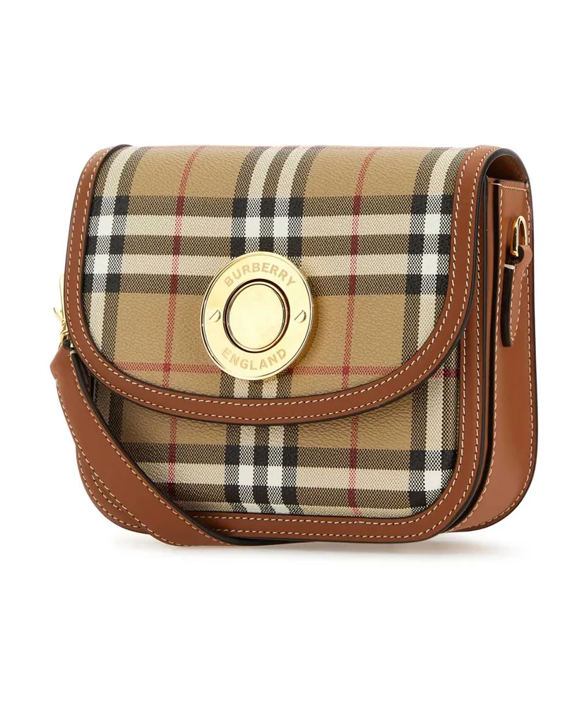 Burberry 8071356 A9534 Vntgchkbriarbrown Borse A Tracolla Bag Multicolor