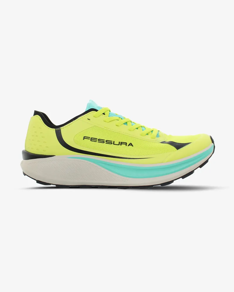 Fessura Unisex Social Run Gsr 06 Lime Trail Sneaker Yellow
