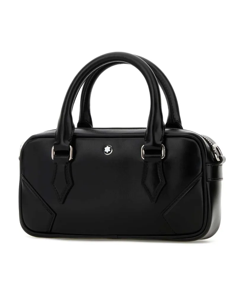 Montblanc Bowling Top Handle Bag — Black Black