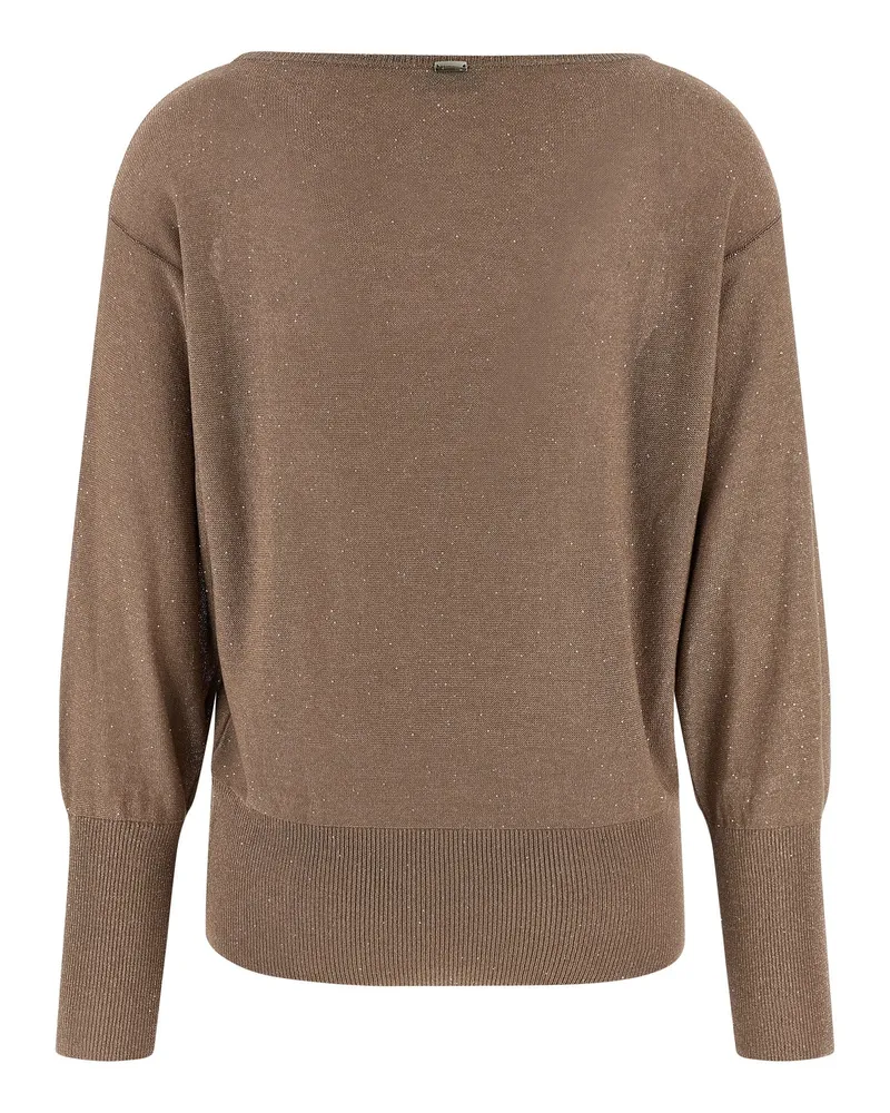 Herno Women's Brown Viscose Cardigan Clothing Brown