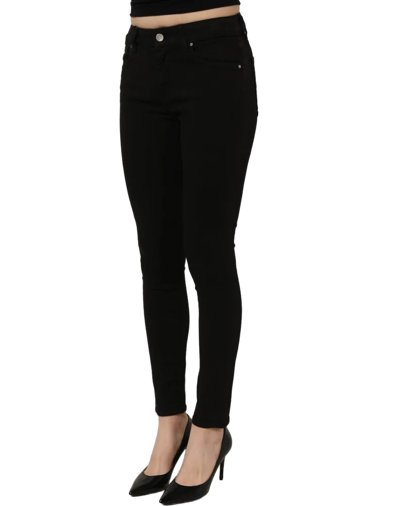 Dolce & Gabbana Cotton Stretch Skinny Denim Jeans — Black Black