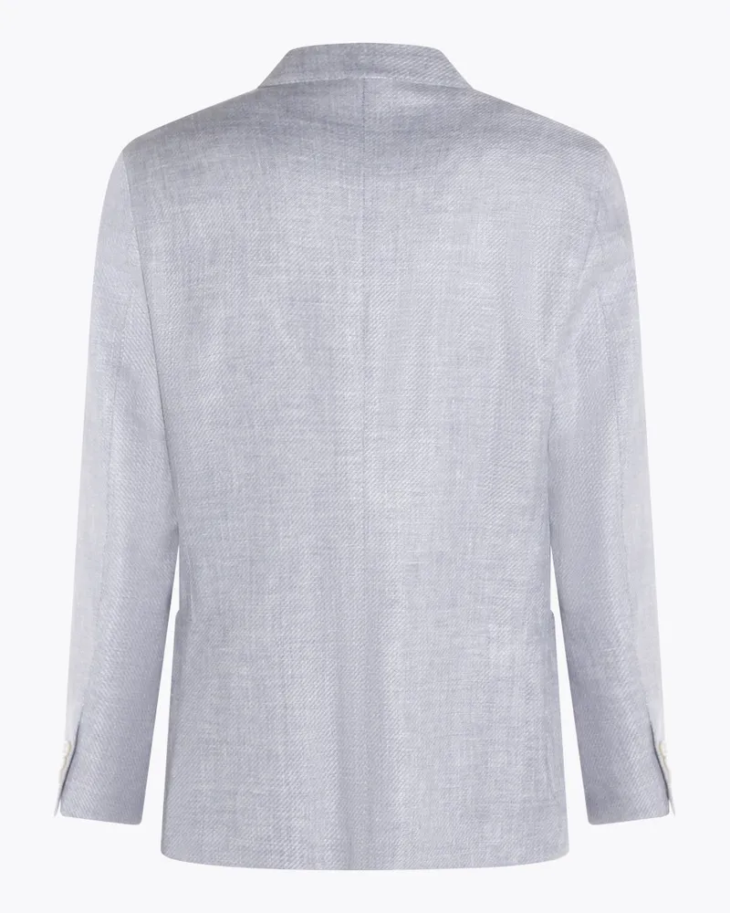 LARDINI Men's Jackets Azzurro Wo Li Gray