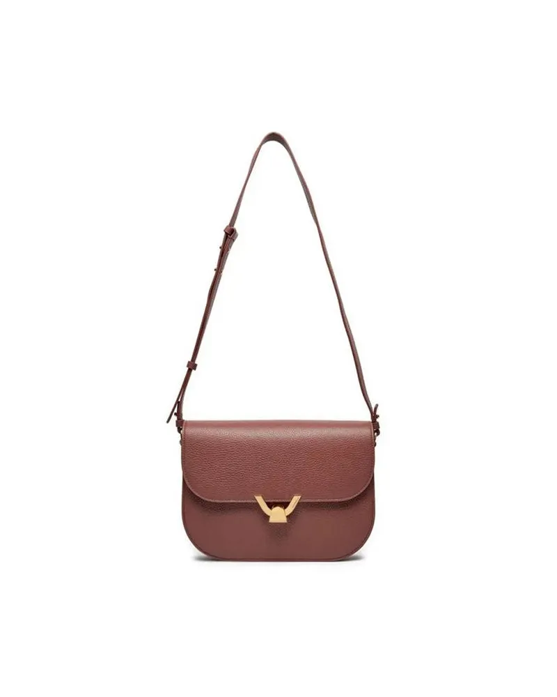 Coccinelle Women's Crossbody Bag Brandy Cowhide Crossbody-bags Brown