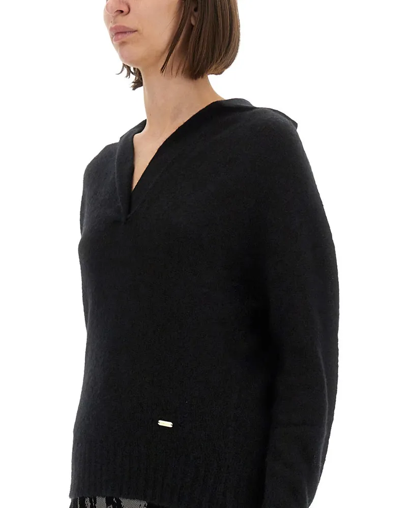 Tom Ford Cashmere and Silk Polo Shirt — Black Black