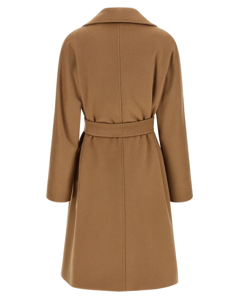 Max Mara Women's Beige Wool Coat Clothing Beige