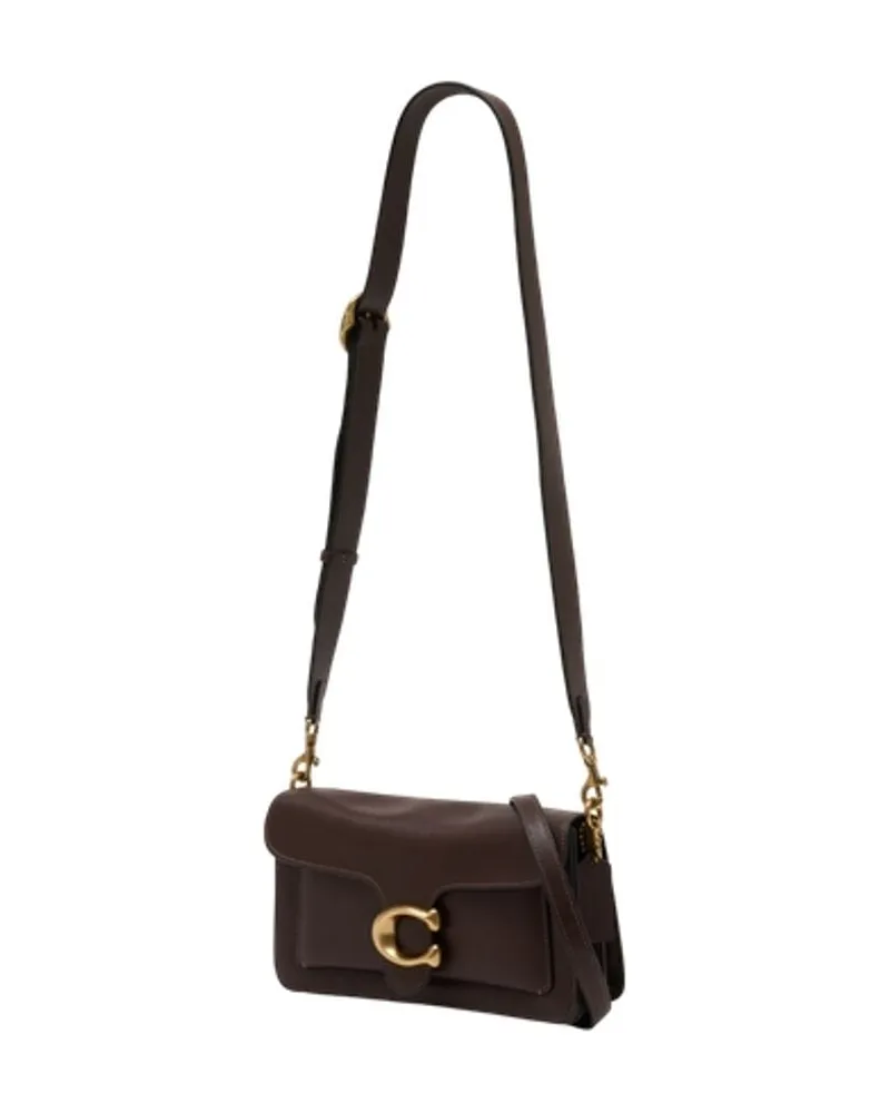 Coach Women's Tabby 26 Soft Shoulder Bag Leather Brown Calfskin Shoulder-hobo-bags Brown
