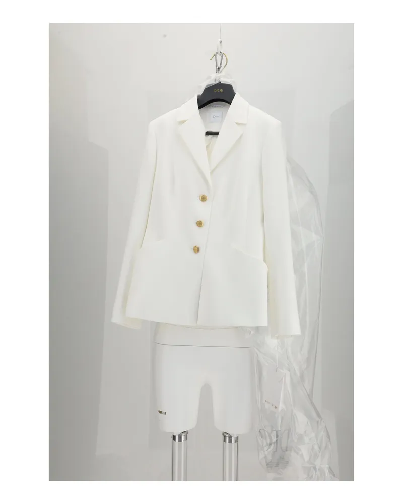 Dior Women's Jacket Off-White White