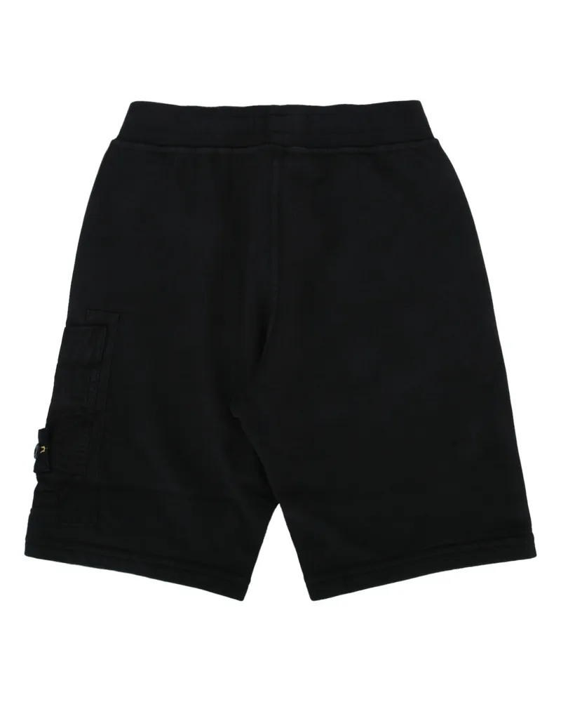 Stone Island Boys' Sweat Bottoms Black Pantaloni Trousers Black