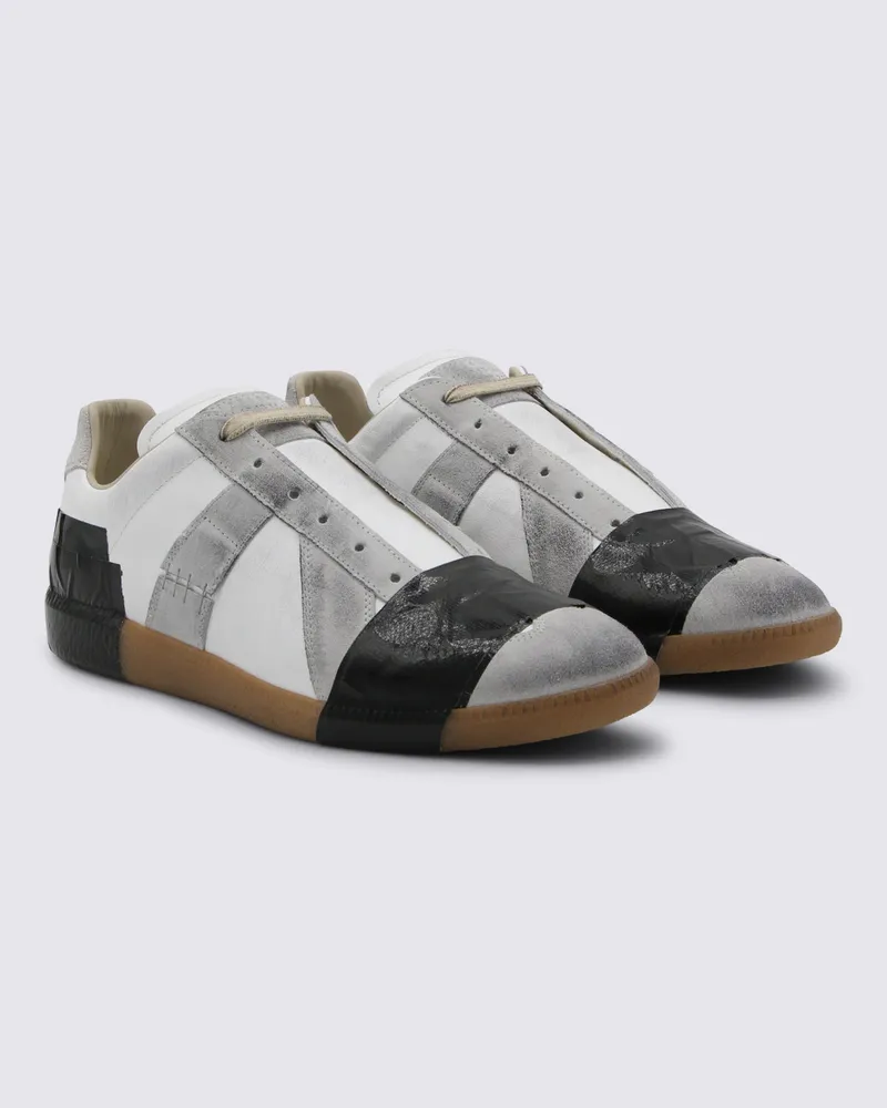 Maison Margiela Men's Sneakers Off White _cover Tex-Le Sole Le-El Tex/le Le/el White