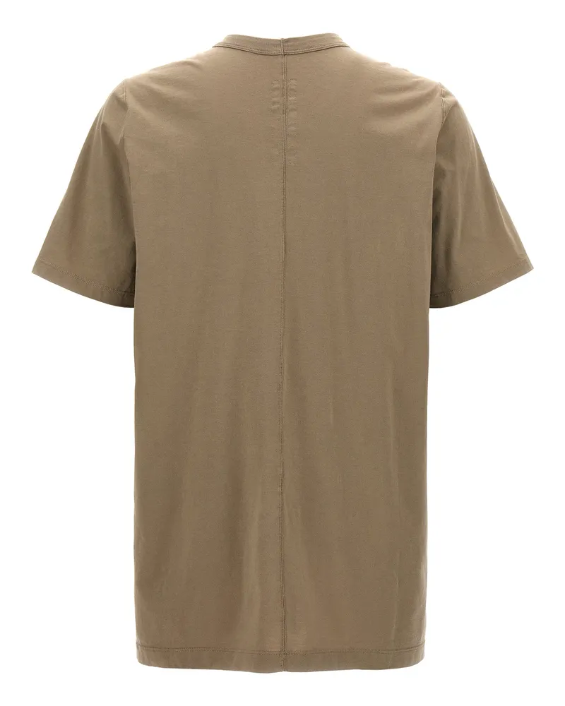 Rick Owens Men's Gray Cotton T-Shirt Gray