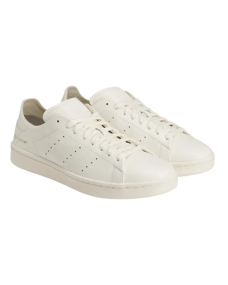 adidas Men's Sneakers Stan Smith Off White Leather Trainers White