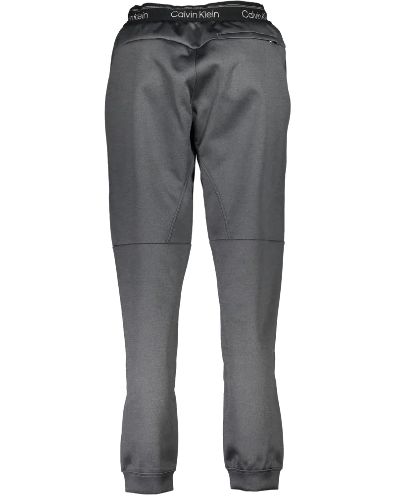 Calvin Klein Polyester Joggers — Black Black