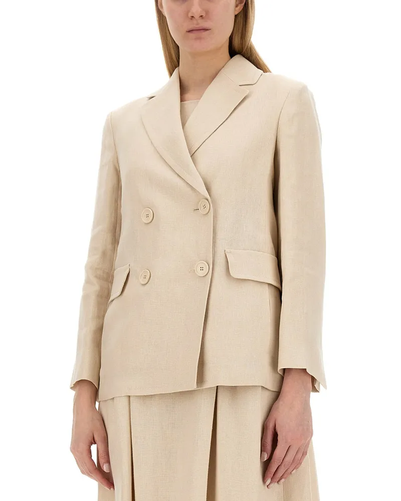Max Mara Laura Jacket — Beige Beige